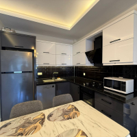 1+1 Apartment in Kargicak Near the Sea — Furnished Property in a Modern Residence