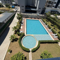1+1 Apartment in Kargicak Near the Sea — Furnished Property in a Modern Residence