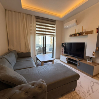 1+1 Apartment in Kargicak Near the Sea — Furnished Property in a Modern Residence