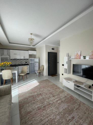 1+1 Apartment in Mahmutlar — New 2025 Residence, Furnished, 350 m from the Sea