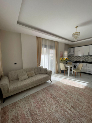 1+1 Apartment in Mahmutlar — New 2025 Residence, Furnished, 350 m from the Sea