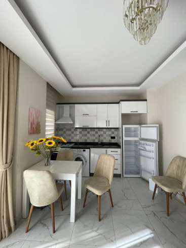 1+1 Apartment in Mahmutlar — New 2025 Residence, Furnished, 350 m from the Sea