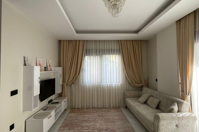 1+1 Apartment in Mahmutlar — New 2025 Residence, Furnished, 350 m from the Sea