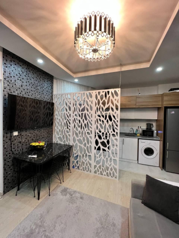 1+1 Apartment in Mahmutlar — Furnished Property with Pool, Sauna and 400 m to the Sea