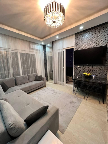 1+1 Apartment in Mahmutlar — Furnished Property with Pool, Sauna and 400 m to the Sea