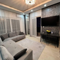 1+1 Apartment in Mahmutlar — Furnished Property with Pool, Sauna and 400 m to the Sea