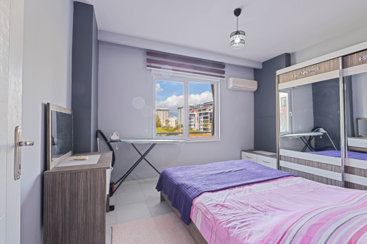 Affordable 1+1 Apartment in Mahmutlar — Furnished, Pool and 500 m from the Sea
