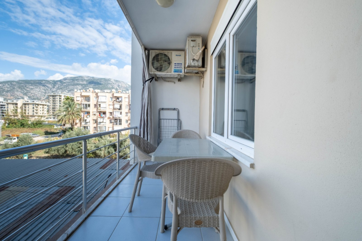 Affordable 1+1 Apartment in Mahmutlar — Furnished, Pool and 500 m from the Sea