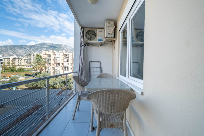 Affordable 1+1 Apartment in Mahmutlar — Furnished, Pool and 500 m from the Sea