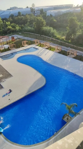 1+1 Apartment in Mahmutlar — New 2023 Residence, Furnished, Pools and €65,000 Price