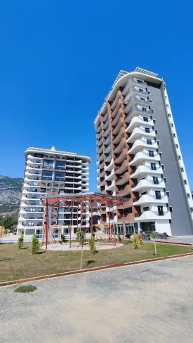 1+1 Apartment in Mahmutlar — New 2023 Residence, Furnished, Pools and €65,000 Price