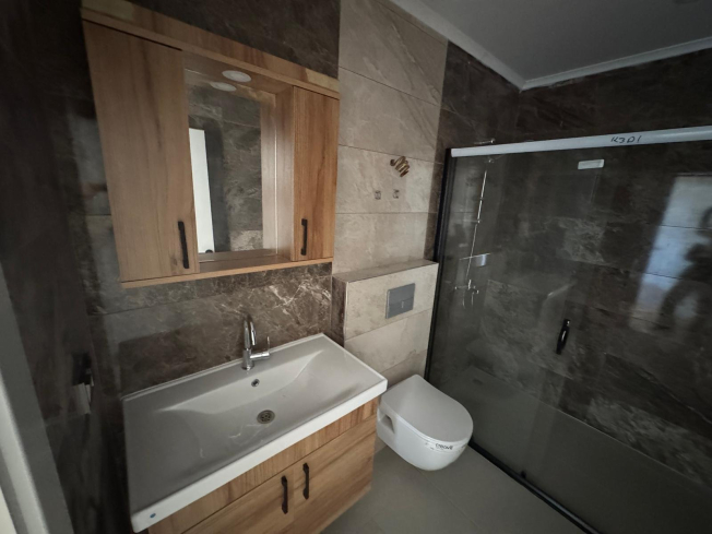 Modern 1+1 Apartment Near the Beach in Mahmutlar