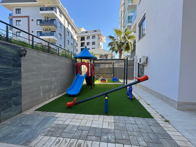 Modern 1+1 Apartment Near the Beach in Mahmutlar