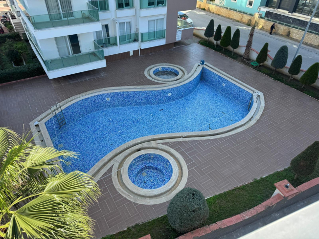 Modern 1+1 Apartment Near the Beach in Mahmutlar
