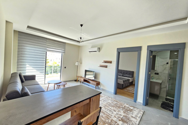 Buy a 1+1 Apartment in Mahmutlar, Alanya — New Furnished Apartment of 55 m² for €68,000