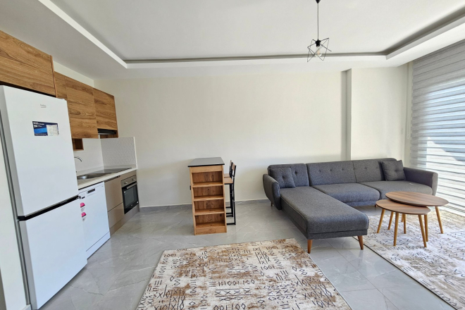Buy a 1+1 Apartment in Mahmutlar, Alanya — New Furnished Apartment of 55 m² for €68,000