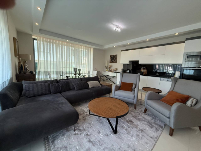 Buy a 2+1 Apartment in Kargicak, Alanya — Furnished Sea-View Apartment 100 m from the Beach for €265,000