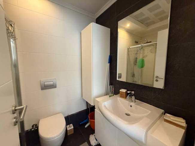 Buy a 2+1 Apartment in Kargicak, Alanya — Furnished Sea-View Apartment 100 m from the Beach for €265,000
