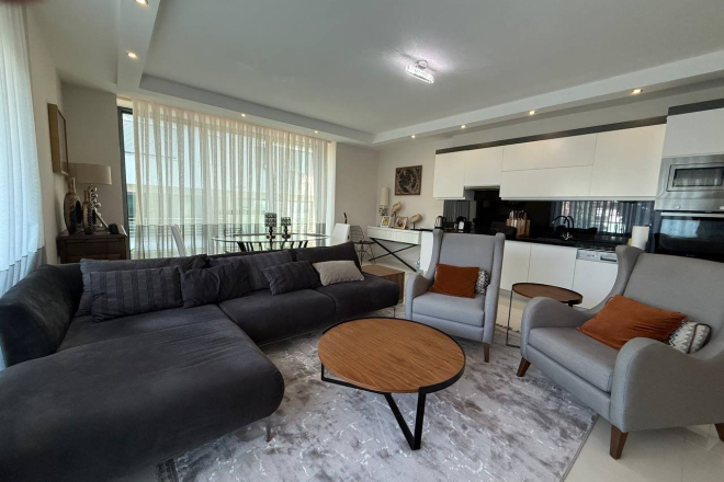 Buy a 2+1 Apartment in Kargicak, Alanya — Furnished Sea-View Apartment 100 m from the Beach for €265,000