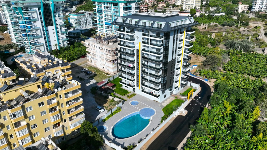 Buy a 1+1 Apartment in Mahmutlar, Alanya — Furnished 50 m² Apartment in Family Garden for €82,000