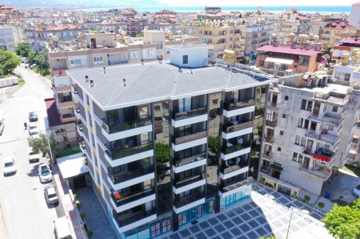 Buy a 1+1 Apartment in Central Alanya — Furnished 55 m² Apartment with Pool for €97,000