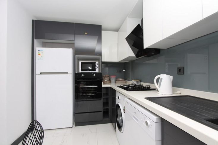 Buy a 1+1 Apartment in Central Alanya — Furnished 55 m² Apartment with Pool for €97,000
