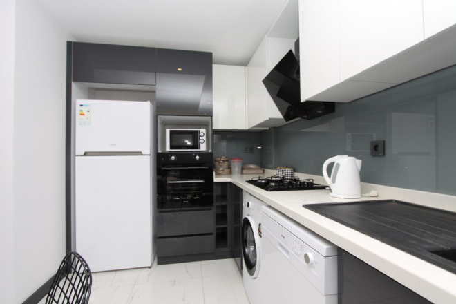 Buy a 1+1 Apartment in Central Alanya — Furnished 55 m² Apartment with Pool for €97,000