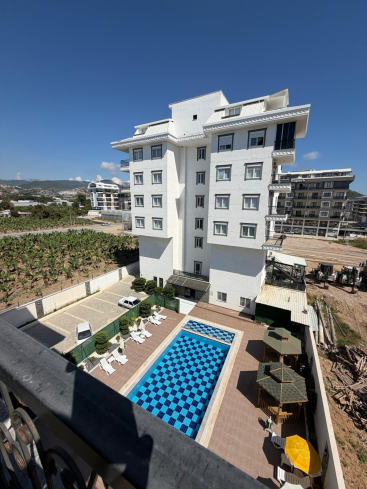 Buy a 1+1 Apartment in Kargicak, Alanya — Furnished 60 m² Sea-View Apartment 200 m from the Beach for €80,000