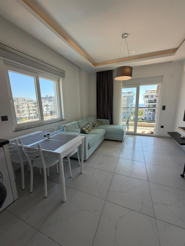 Buy a 1+1 Apartment in Kargicak, Alanya — Furnished 60 m² Sea-View Apartment 200 m from the Beach for €80,000