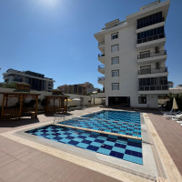 Buy a 1+1 Apartment in Kargicak, Alanya — Furnished 60 m² Sea-View Apartment 200 m from the Beach for €80,000