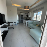 Buy a 1+1 Apartment in Kargicak, Alanya — Furnished 60 m² Sea-View Apartment 200 m from the Beach for €80,000