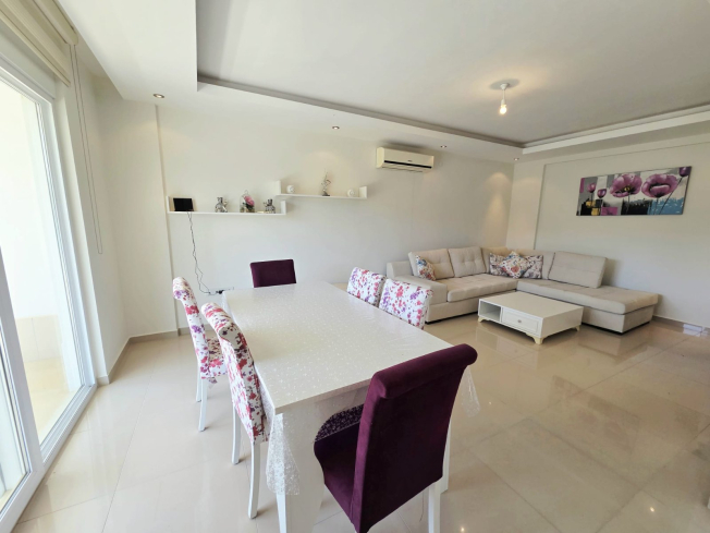 Buy a 2+1 Apartment in Kargicak, Alanya — Furnished 100 m² Apartment with Sea View, Pools and Beach Shuttle for €127,000