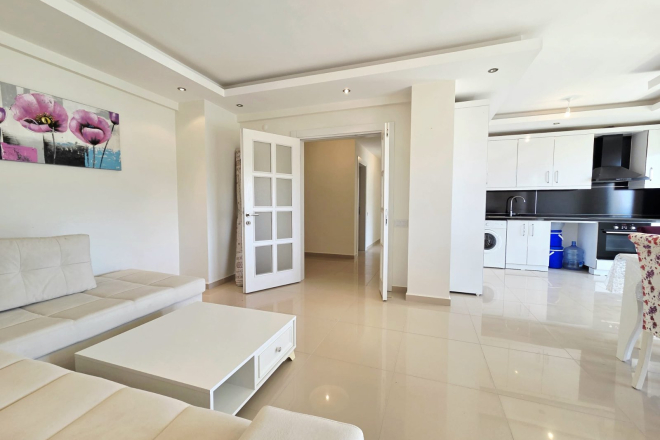 Buy a 2+1 Apartment in Kargicak, Alanya — Furnished 100 m² Apartment with Sea View, Pools and Beach Shuttle for €127,000