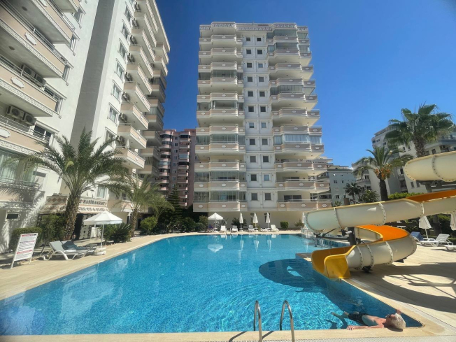 Buy a 2+1 Apartment in Mahmutlar, Alanya — Furnished 120 m² Sea-View Apartment 300 m from the Beach for €182,000