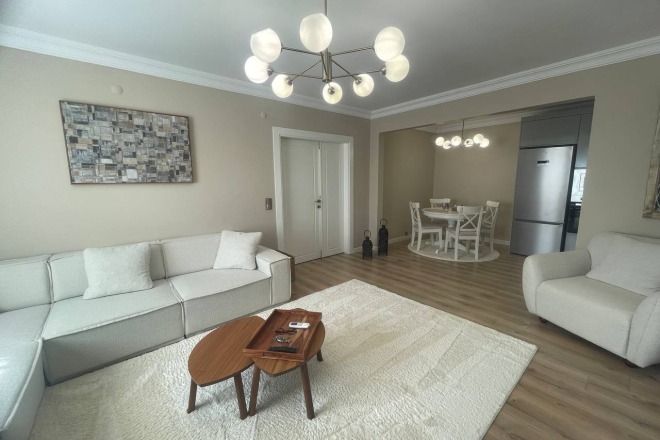 Buy a 2+1 Apartment in Mahmutlar, Alanya — Furnished 120 m² Sea-View Apartment 300 m from the Beach for €182,000