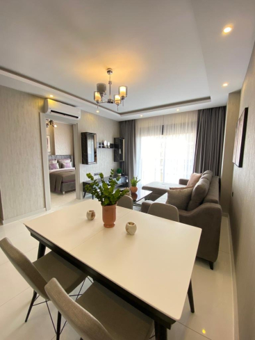 Rent a Furnished 1+1 Apartment in Oba, Alanya — Short-Term and Long-Term Rental in a Complex with Pools and SPA, 700 m from the Sea