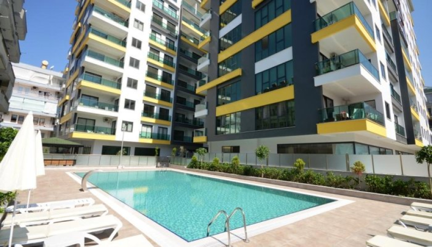 Apartment 2 bedrooms for sale in Alanya center — 105 m², furnished