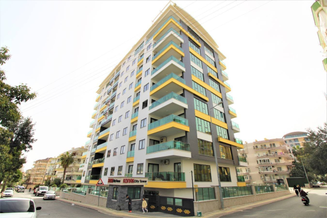 Apartment 2 bedrooms for sale in Alanya center — 105 m², furnished