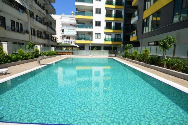 Apartment 2 bedrooms for sale in Alanya center — 105 m², furnished