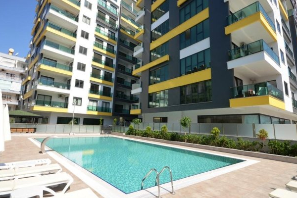 Apartment 2 bedrooms for sale in Alanya center — 105 m², furnished