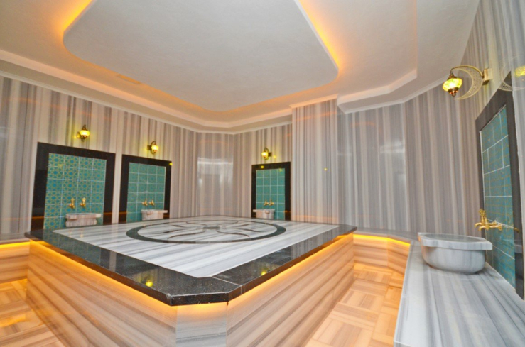 Apartment 1 bedroom for sale in Avsallar — 50 m², sea view