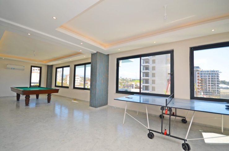 Apartment 1 bedroom for sale in Avsallar — 50 m², sea view