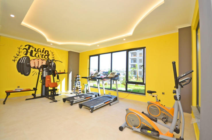 Apartment 1 bedroom for sale in Avsallar — 50 m², sea view