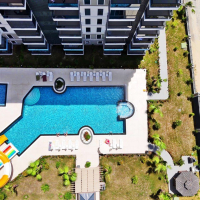 Apartment 1 bedroom for sale in Avsallar — 50 m², sea view