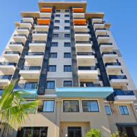 Apartment 1 bedroom for sale in Avsallar — 50 m², sea view