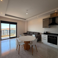 Apartment 1 bedroom for sale in Avsallar — 50 m², sea view