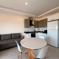 Apartment 1 bedroom for sale in Avsallar — 50 m², sea view