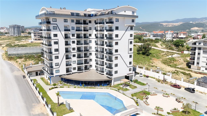 Buy a New 1+1 Sea-View Apartment in Avsallar — 50 m²