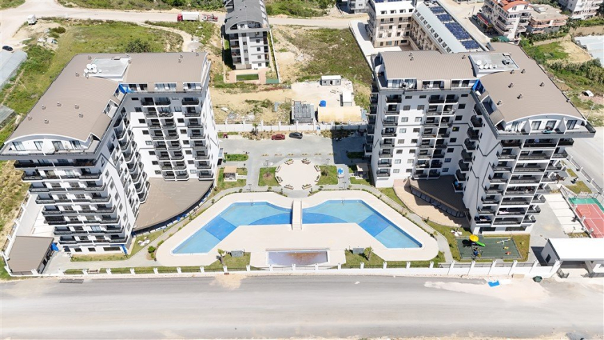 Buy a New 1+1 Sea-View Apartment in Avsallar — 50 m²
