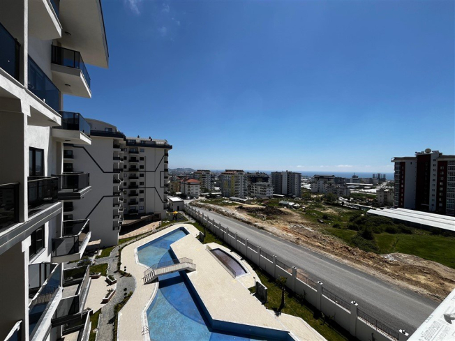 Buy a New 1+1 Sea-View Apartment in Avsallar — 50 m²